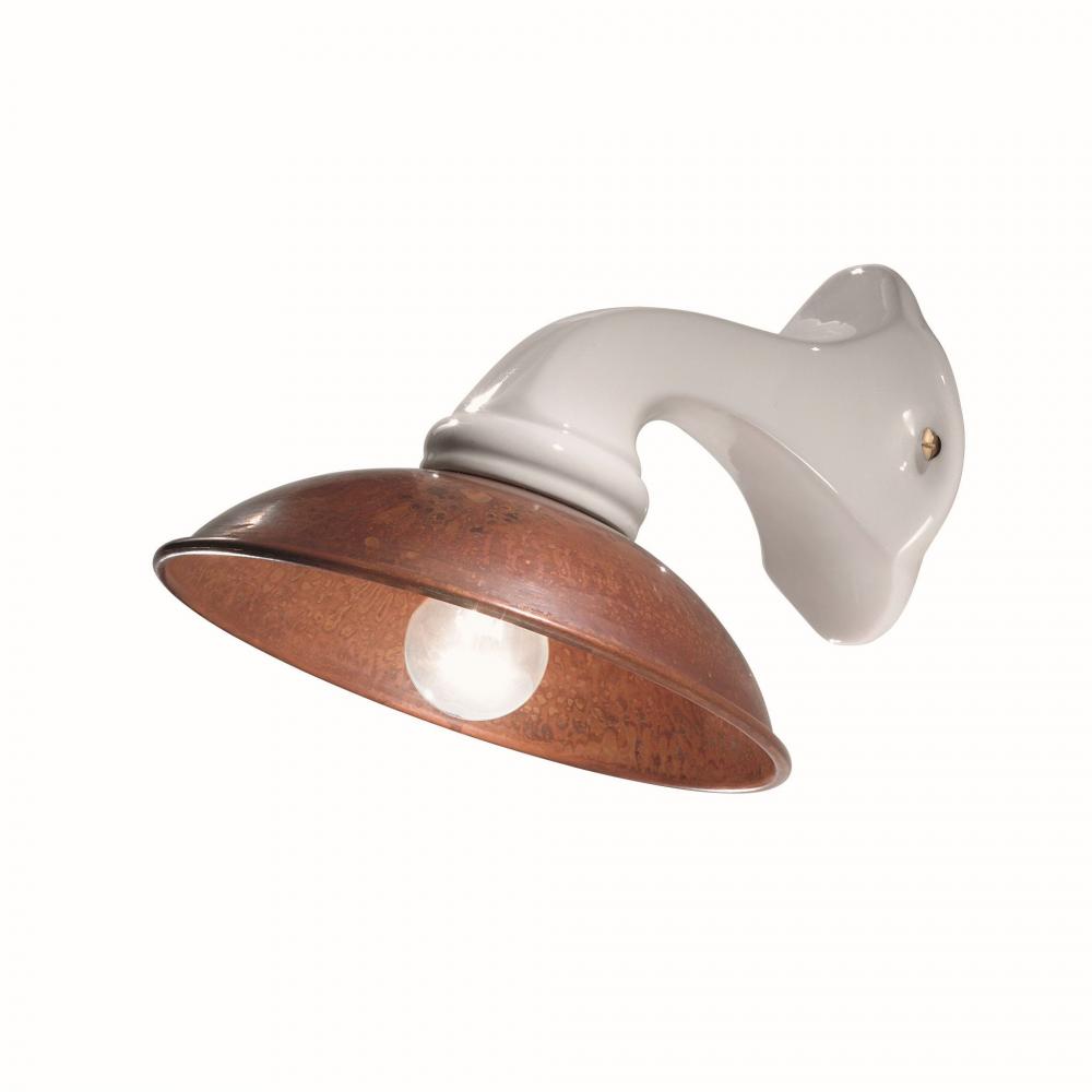 il fanale mini 064.05.OC rez feher keramia falikar lampa kamra konyha nyaralo balaton country mediterran retro loft folyoso vilagitas etterem kavezo konyha halo.jpg